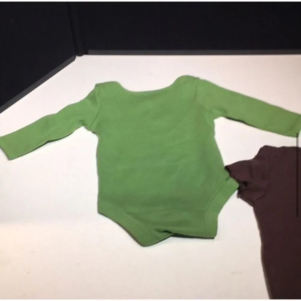 Adorable Duo: babyGap Organic Cotton Onesies - Set of 2